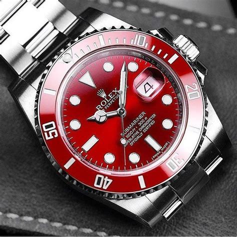 red and black rolex submariner|Rolex Submariner red price.